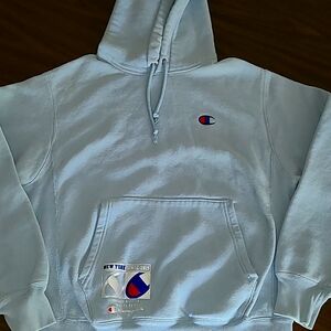 CHAMPION Sky Blue Hoodie